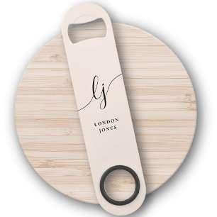 Monogramme Neutre Moderne Design Script de calligr