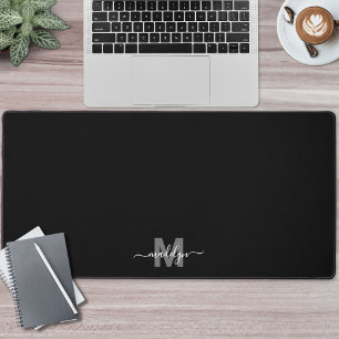 Monogramme noir minimaliste moderne
