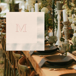 Monogramme or Rose simple - Repas à l'épi
