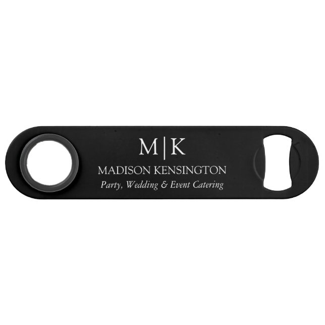 Monogramme ou ajouter logo Bouteille d'entreprise (Devant (Horizontal))