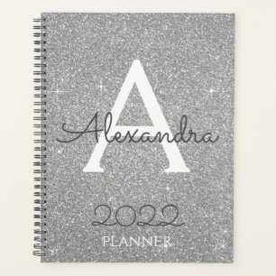 Monogramme Pailleté Argenté 2022