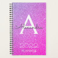Monogramme Paillettes Strass Rose Violet 2022