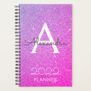 Monogramme Paillettes Strass Rose Violet 2022