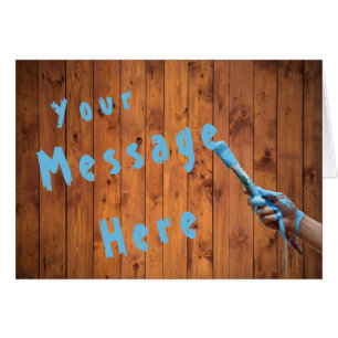 Monogramme peint à la main pour l'anniversaire