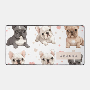 Monogramme Personalized Adorable French Bulldog