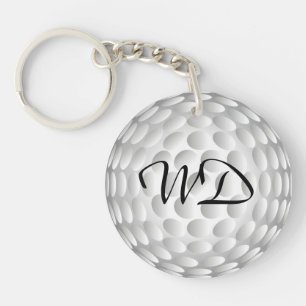 Monogramme personnalisé de boule de golf