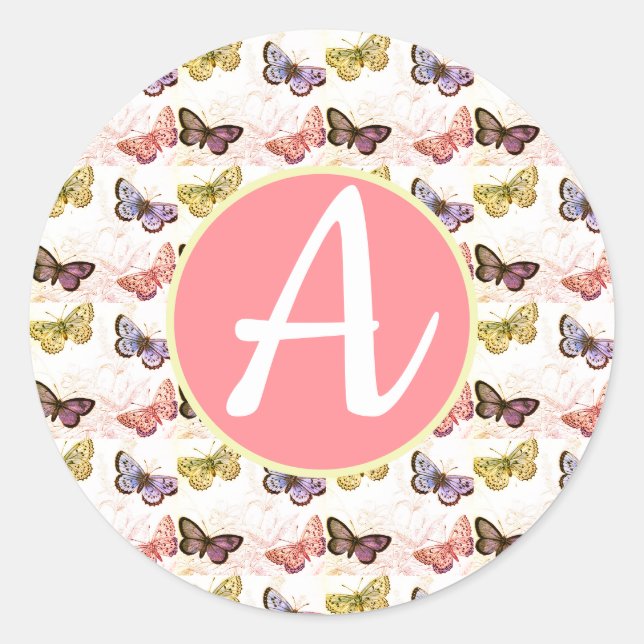 MONOGRAMME PERSONNALISÉ DU Sticker GLOSSEUR À BOUT (Devant)