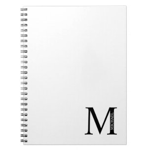 Monogramme personnalisé et Carnet de nom