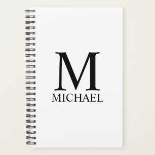 Monogramme personnalisé et planificateur de noms