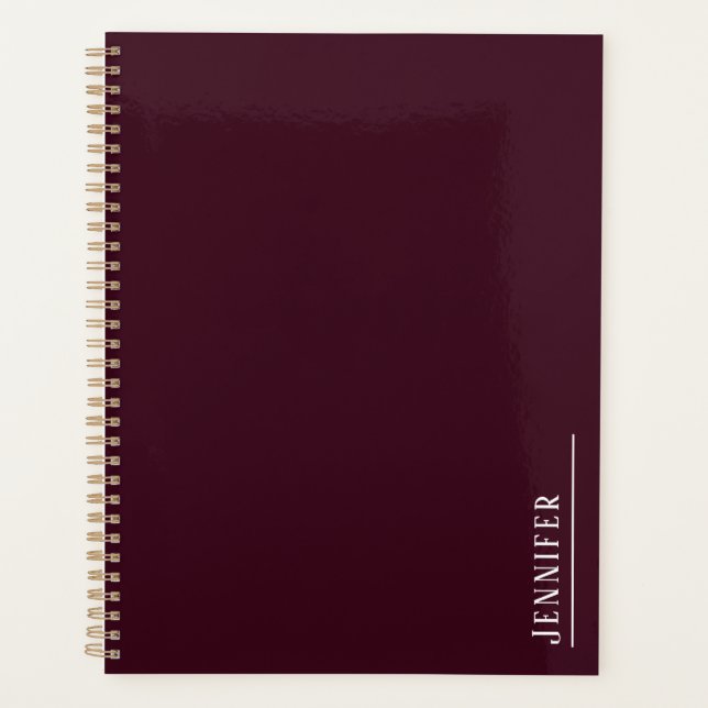 monogramme personnalisé, mûrier moderne (Devant)