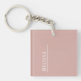 monogramme personnalisé, rose vif moderne