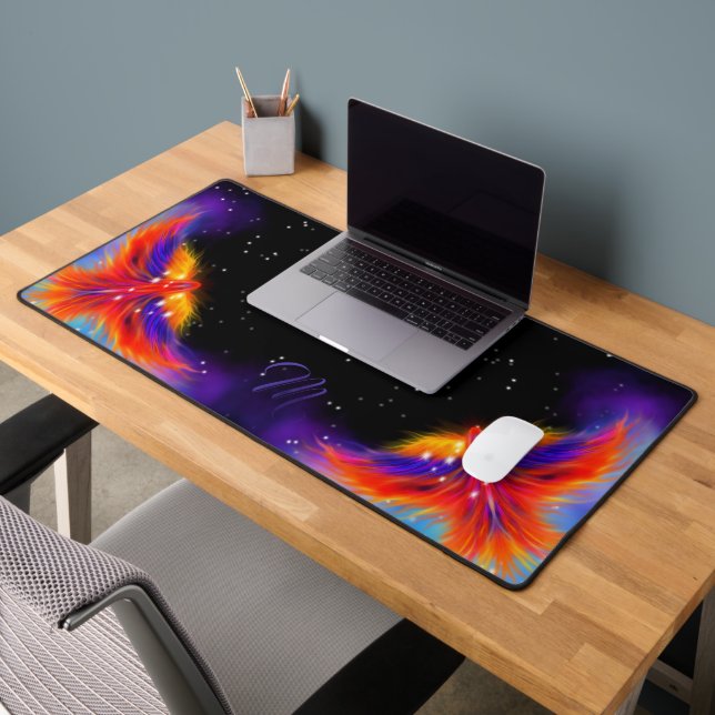Monogramme Phoenix de l'espace arc-en-ciel (Bureau 2)
