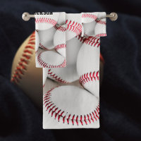 Monogramme photo de la pile de baseball