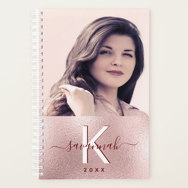 Monogramme photo en or Ruse (Devant)