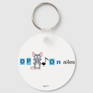 monogramme Porte-clé