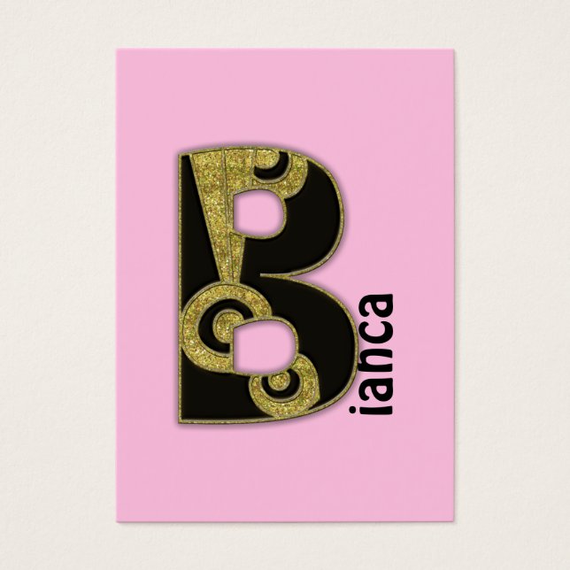 monogramme rétro - B (Devant)