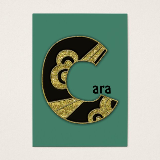 monogramme rétro - C (Devant)