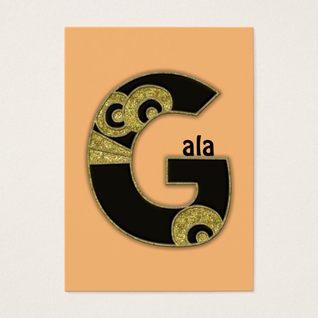 monogramme rétro - G (Devant)