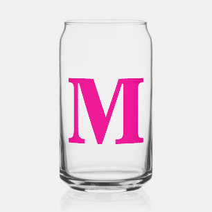 Monogramme rose chaud Initiales Nom Cadeau personn