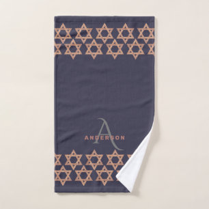 Monogramme rose Netilat Yadayim de Magen David
