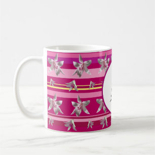 Monogramme rose spécial Mug classique