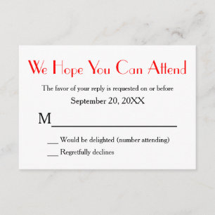Monogramme rouge noir RSVP version 2