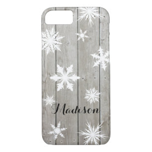 Monogramme rustique Coque iPhone 7