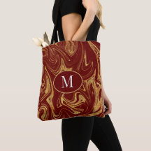 Monogramme Sac fourre-tout Gold Parties scintillan