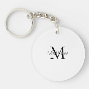 monogramme simple de lettre initiale ajoutez votre