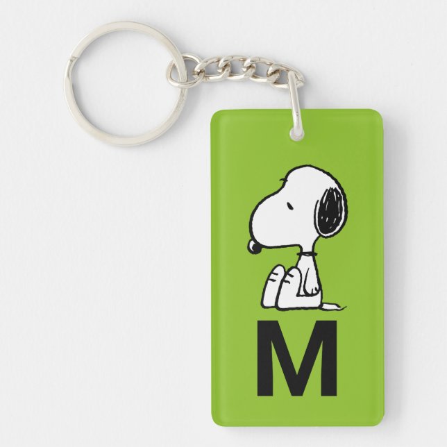 Monogramme | Snoopy En Bas (Devant)