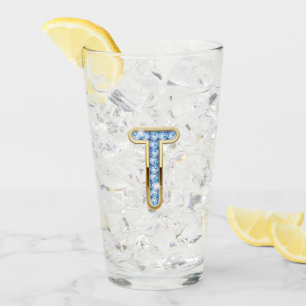 Monogramme T - Verre de 16 oz
