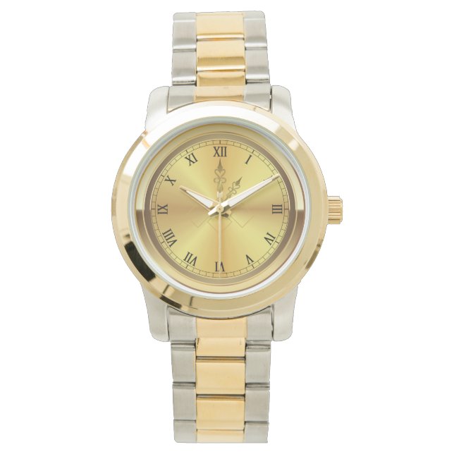 Monogramme Unisex Surdimensionné Montre Bracelet D (devant)