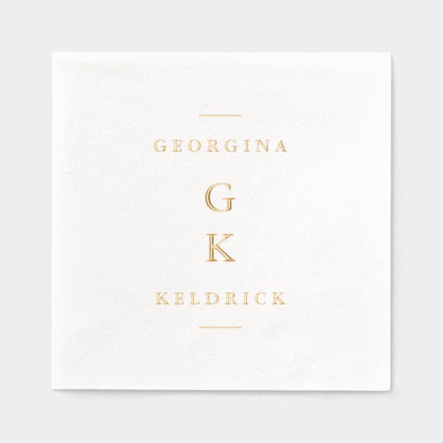 Monogramme Vertical Moderne (Recto)