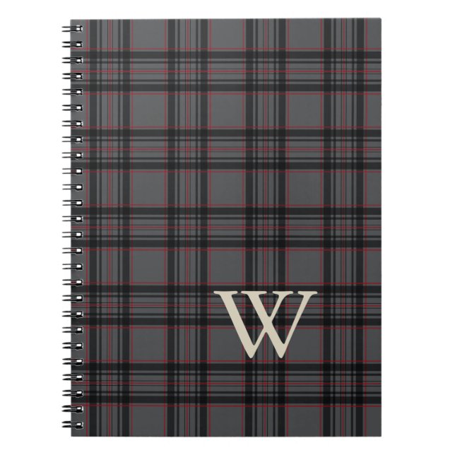 Monogrammed Avod Notebook Notizblock (Vorderseite)