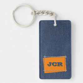 Monogrammes personnalisés de Denim Motif