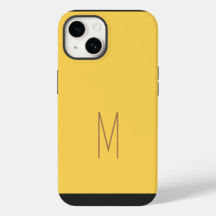 Monogrammierte moderne einfache Initiale iPhone 14 Hülle