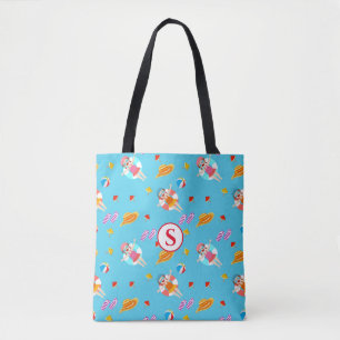 Monogrammierter Strandpool-Tasche Tasche