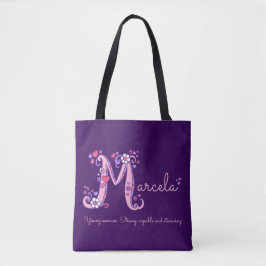 Monogrammkunst- u. -namenbedeutungstasche Marcela Tasche