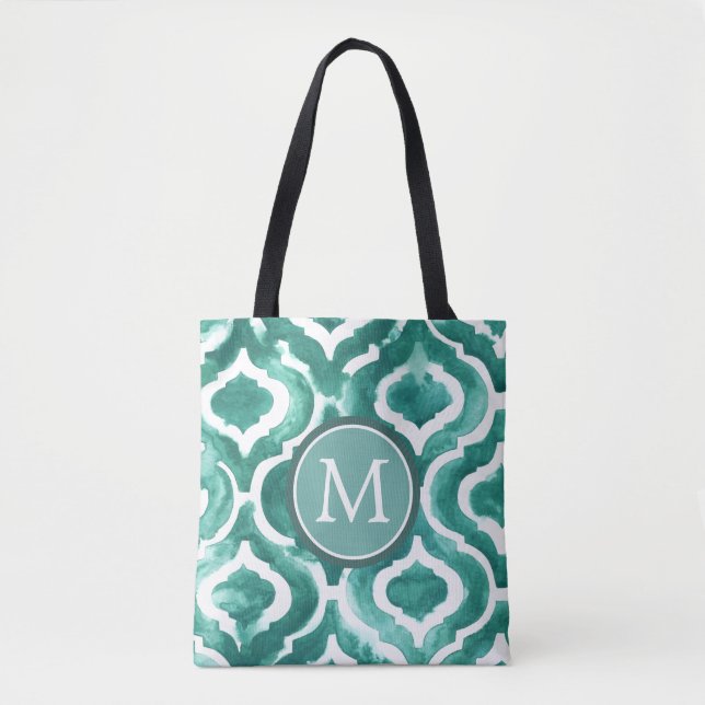 Monogrammm | Aquamarine Motif IV Tasche (Vorderseite)