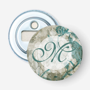 Monogrammm Arabische Schmetterlinge VI Flaschenöffner