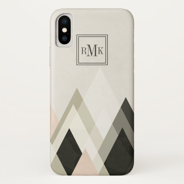 Monogrammm | Berge jenseits der Berge III Case-Mate iPhone Hülle (Rückseite)