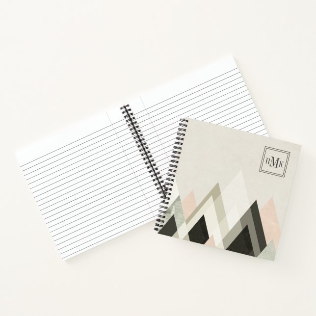 Monogrammm | Berge jenseits der Berge III Notizbuch (Innenseite)