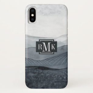 Monogrammm   Blustering Gray Valley Case-Mate iPhone Hülle