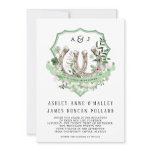 Monogrammm | Botanische Hochzeit von Clover Horses