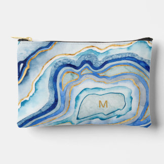 Monogrammm | Cobalt Agate II Zubehörtasche
