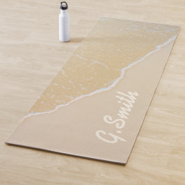 Monogrammm. Custom Tropical Beach Sand. Yogamatte