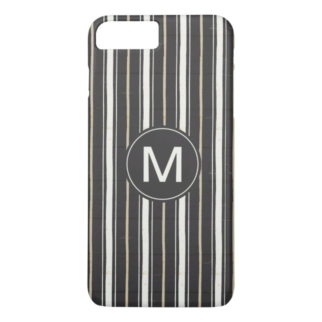 Monogrammm| Einfache Zeichen Schritt zwei Case-Mate iPhone Hülle (Rückseite)