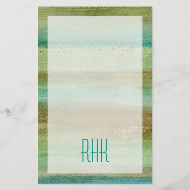 Monogrammm | Felder im Frühjahr I (Vorderseite)