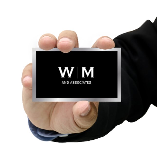 Monogrammm | FÜHRUNGSKRAFT Visitenkarte (Von Creator hochgeladen)