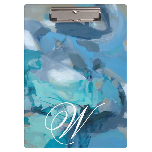 Monogrammm | gequetscht klemmbrett (Vorderseite)